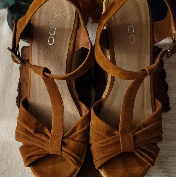 Aldo Patuel Espadrille Wedge Sandals - Picture 2 of 6
